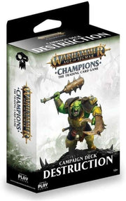Play Fusion Warhammer Age of Sigmar - Champions - the Trading Card Game - Campaign Deck - Destruction