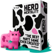 Herd Mentality Board Game: Udderly Hilarious Family Game | Easy Setup & Play | Loved by Millions | Perfect for 4-20 Players | Best Christmas Board Game
