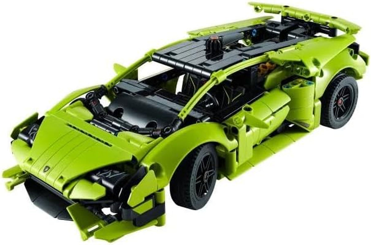 Technic Lamborghini Huracán Tecnica Toy Car Model Kit, Racing Car Building Set for 9 plus Year Old Kids, Boys, Girls and Motor Sport Fans, Collectible Gift Idea 42161