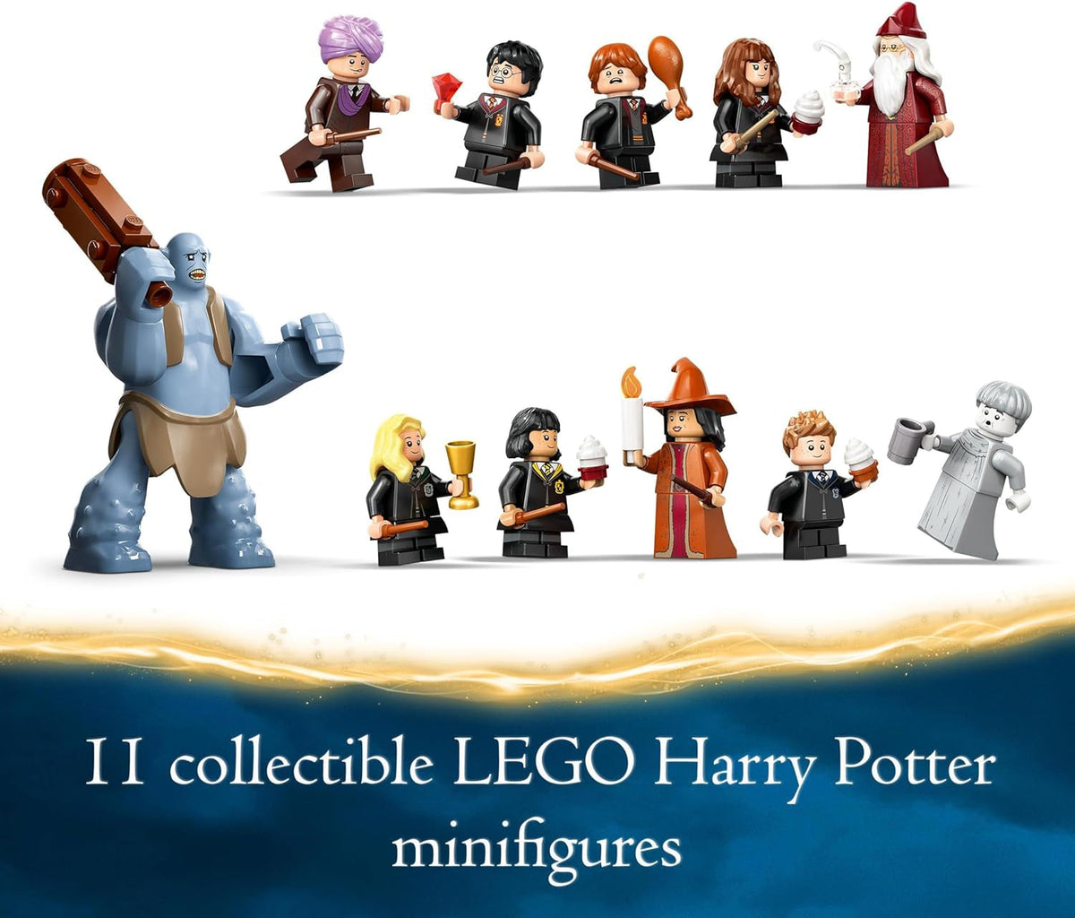 Harry Potter Hogwarts Castle: the Great Hall Set, Collectible Toy Playset for Kids, Boys & Girls, with 11 Minifigures Incl. Hermione Granger and Ron Weasley, Wizarding World Gift for Fans 76435