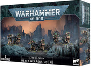 '- Warhammer 40,000 - Astra Militarum: Cadian Heavy Weapons Squad (2023 Edition)