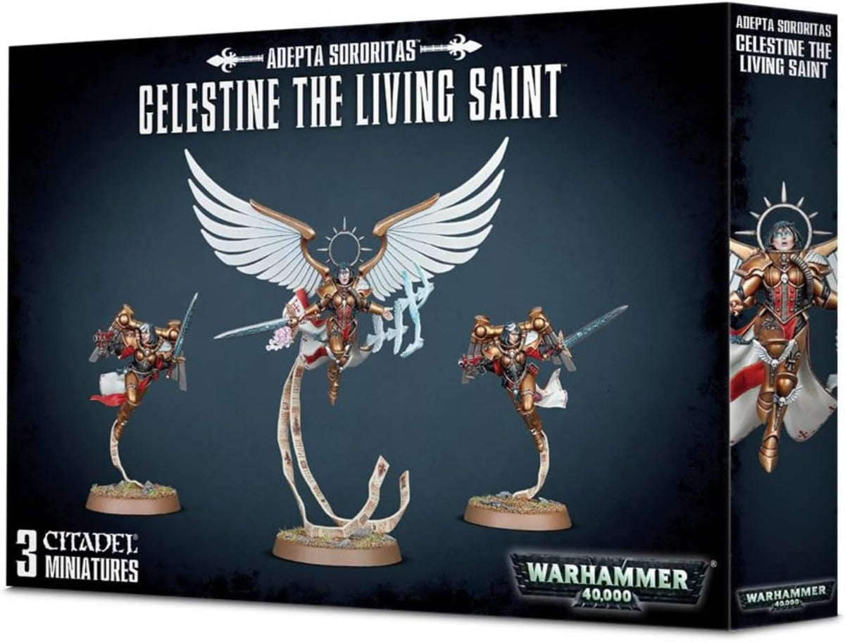 '- Warhammer 40,000 - Adepta Sororitas - Celestine the Living Saint