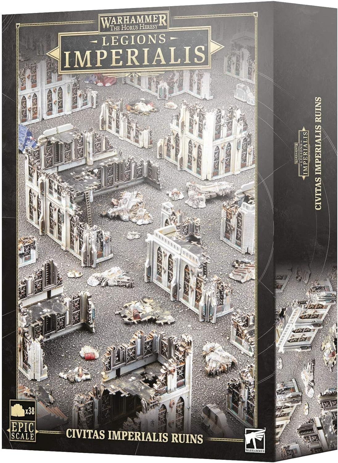 '- Warhammer - Legions Imperalis: Civitas Imperialis Ruins [EPIC SCALE]