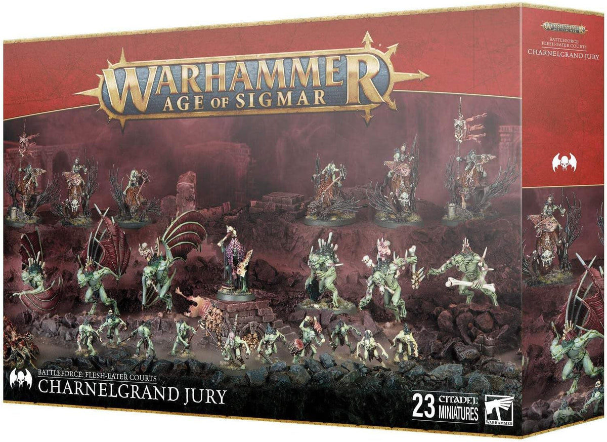 '- Warhammer - Age of Sigmar - Battleforce - Flesh-Eater Courts: Charnelgrand Jury