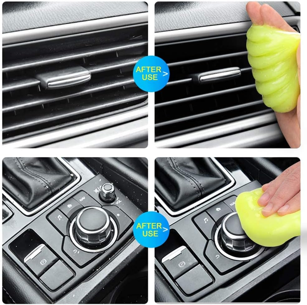 Keyboard Cleaner Universal Dust Cleaning Gel for Keyboard Reusable PC Laptop and Computer Vacuums Cleaners Accessories Dust Removal Gel Home Office Electronic Kit Computer Putty