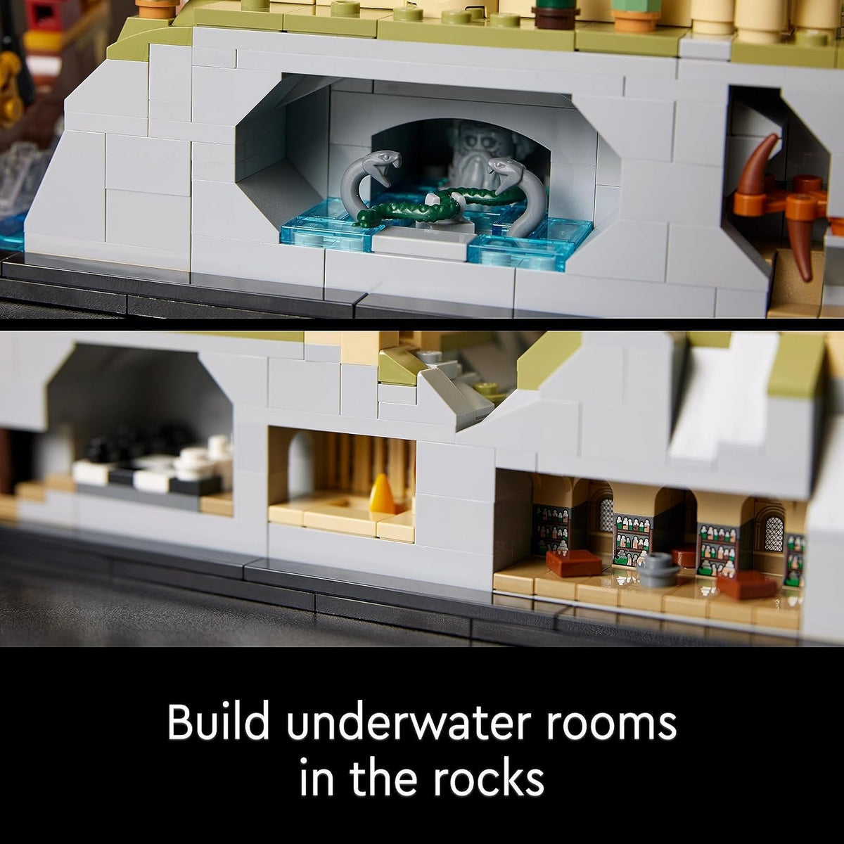 Harry Potter Hogwarts Castle and Grounds - Collectible Set for Adults Incl. Main & Astronomy Towers, Great Hall, Chamber of Secrets & Architect Minifigure - 76419
