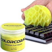 Keyboard Cleaner Universal Dust Cleaning Gel for Keyboard Reusable PC Laptop and Computer Vacuums Cleaners Accessories Dust Removal Gel Home Office Electronic Kit Computer Putty