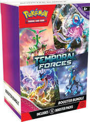 TCG: Scarlet & Violet—Temporal Forces Booster Bundle (6 Booster Packs)