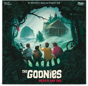 : the Goonies - Never Say Die | Classic Role Playing Strategy Board Game | Includes 8 Miniature Characters | for 2-5 Players Ages 12+