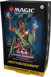 Magic: the Gathering Aetherdrift Commander Deck - Living Energy, Green/Blue/Red