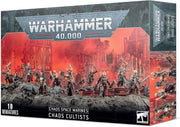 '- Warhammer 40,000 - Chaos Space Marines: Chaos Cultists