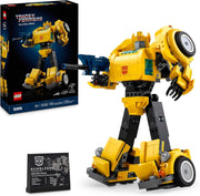 Icons Transformers Bumblebee Action Figure Building Set, Collectible Robot Model Kit for Adults to Build, Converts to Vehicle Mode, Gifts for Men, Women, Him, Her and Sci-Fi Fans 10338
