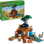 Minecraft the Armadillo Mine Expedition Set - Building Toy for 8+ Year Old Girls & Boys, with Cave Spider and Wolf Figures for Pretend Play - Birthday Gift Idea 21269