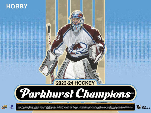 2023-24 Upper Deck Parkhurst Champions Hockey Hobby 12 Box Case