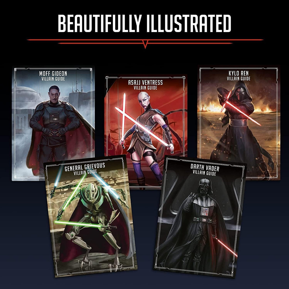 Star Wars Villainous Power of the Dark Side - Darth Vader - Expandable Strategy Family Board Games for Adults and Kids Age 10 Years up - 2 to 5 Players (English Version)