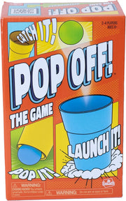 Games Pop Off! the Game | Pop It & Launch It to Score Points | Adults & Kids Party Games for 2-4 Players | Ages 8+
