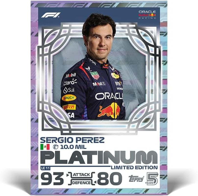 Turbo Attax Formula 1 2024 - Eco Mega Multipack (Reduced Packaging Version) - 39 Turbo Attax Cards plus 2 Limited Edition Cards.