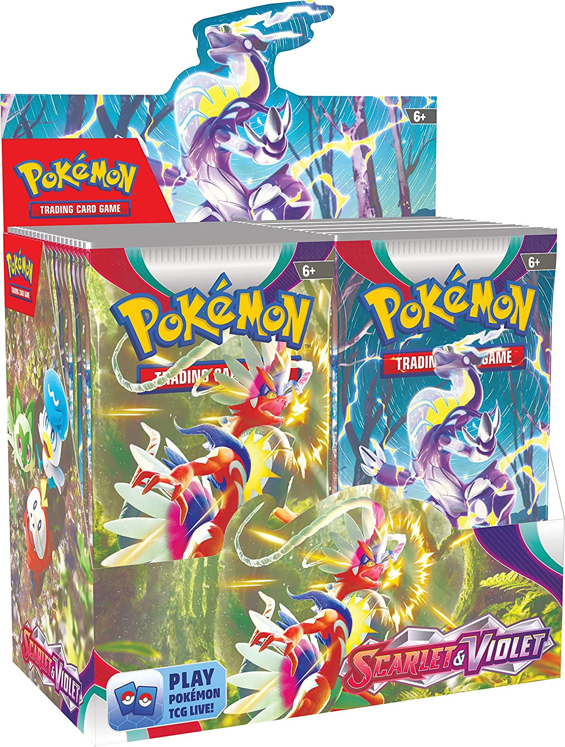 TCG: Scarlet and Violet Booster Display Box (36 Booster Packs)