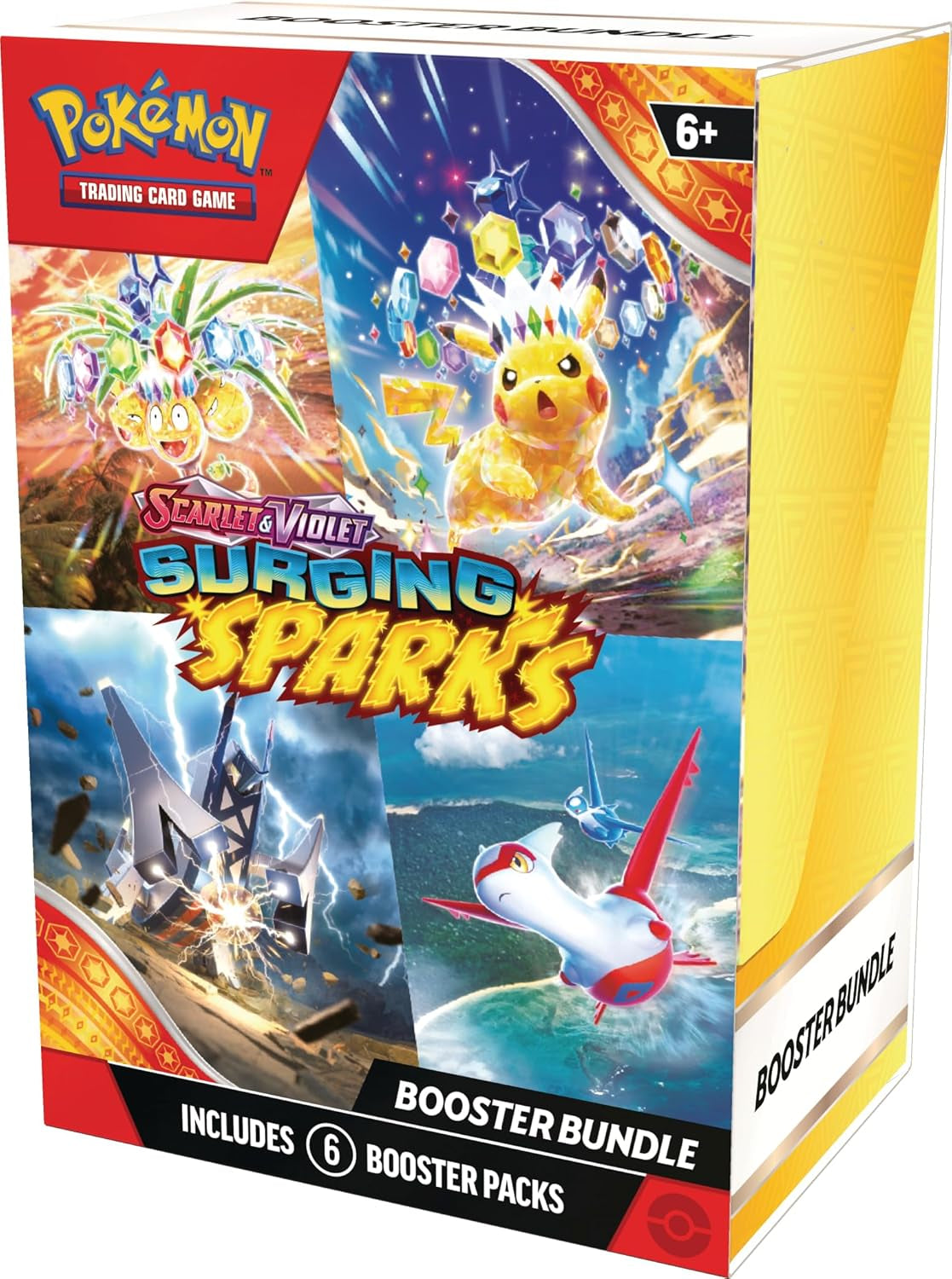 TCG: Scarlet & Violet—Surging Sparks Booster Bundle (6 Booster Packs)
