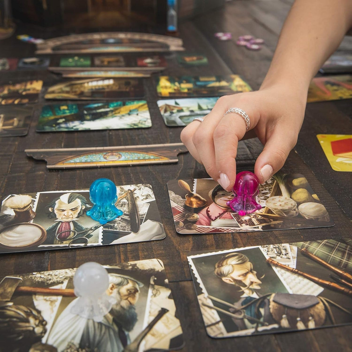 | Mysterium Board Game (Base Game) | Mystery Board Game | Cooperative Game for Adults and Kids | Fun for Family Game Night | Ages 10 and up | 2-7 Players | Average Playtime 45 Minutes