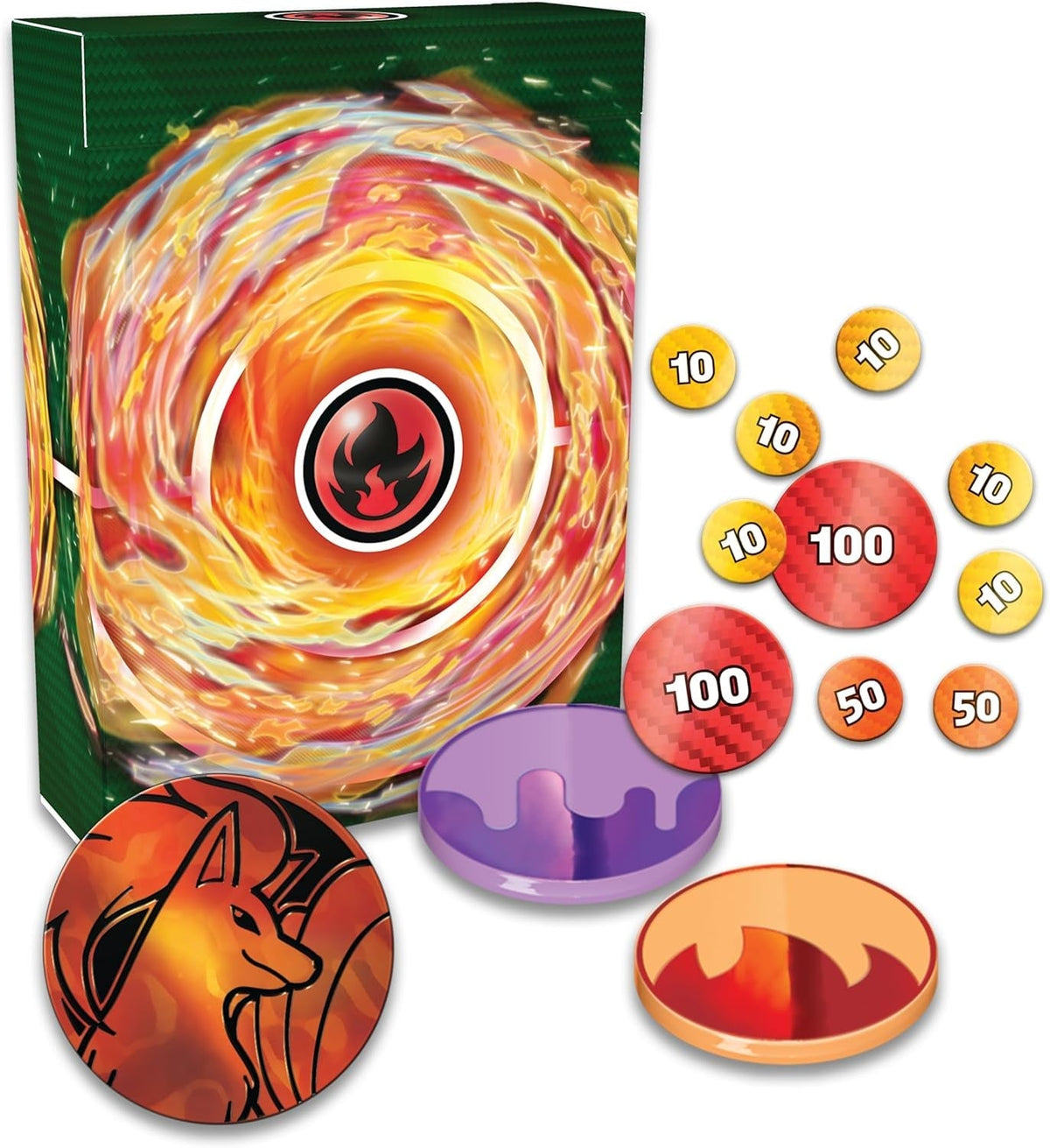 TCG: Ninetales Ex Deluxe Battle Deck (Ready-To-Play 60-Card Deck & Accessories)
