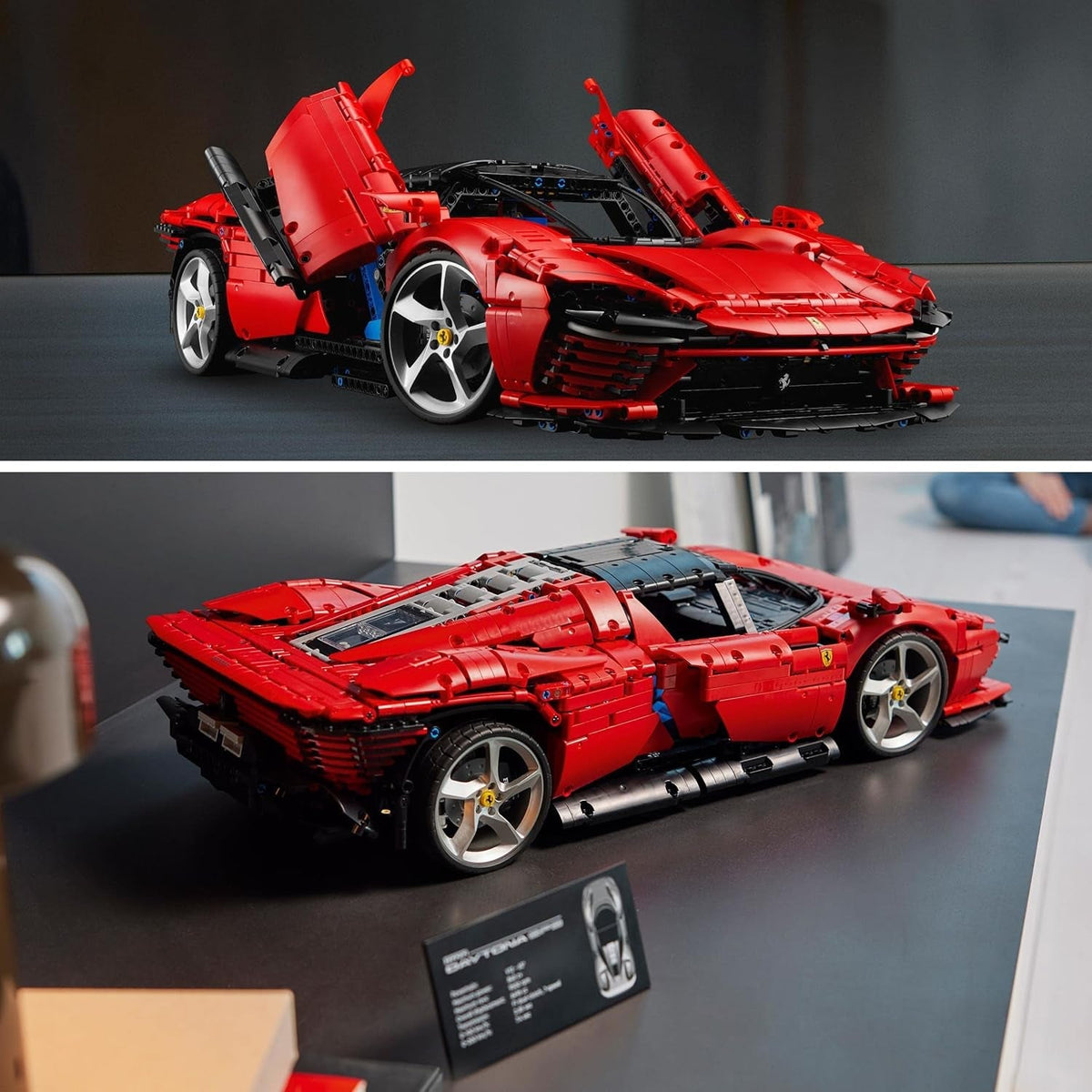 Technic Ferrari Daytona SP3, Race Car Model Building Kit, 1:8 Scale Advanced Collectible Set for Adults & Teens, Ultimate Cars Concept Series, Gift Idea for Men, Women, Him or Her 42143