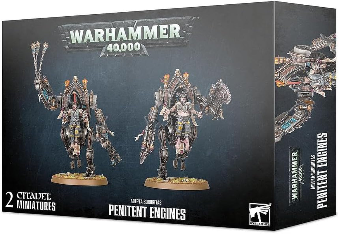 '- Warhammer 40,000 - Adepta Sororitas Penitent Engines/Engines of Redemption, Schwarz