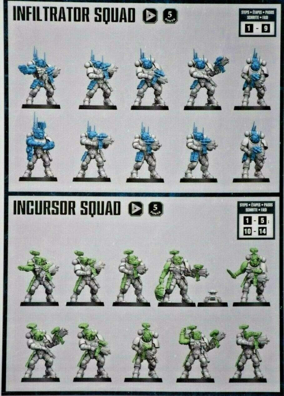 '- Warhammer 40,000 - Space Marines Primaris Infiltrators