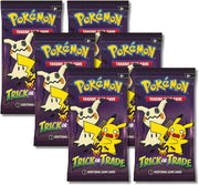 Pokemon 2023 Trick or Trade Mimikyu, Gengar & Pikachu | 6 Mini Booster Packs