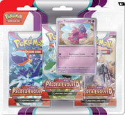 TCG: Scarlet & Violet—Paldea Evolved Triple Pack (Tinkatink) - 3 Boosters & Foil Promo Card(Assorted)