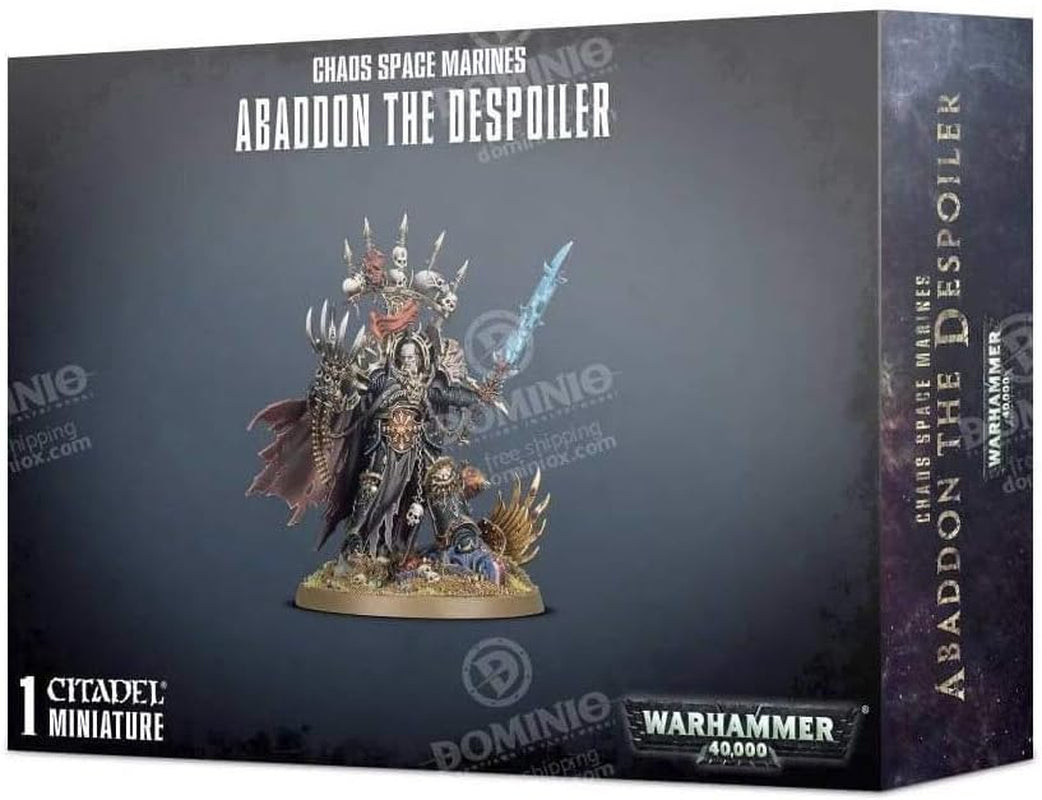 '- Warhammer 40,000 - Chaos Space Marines Abaddon the Despoiler