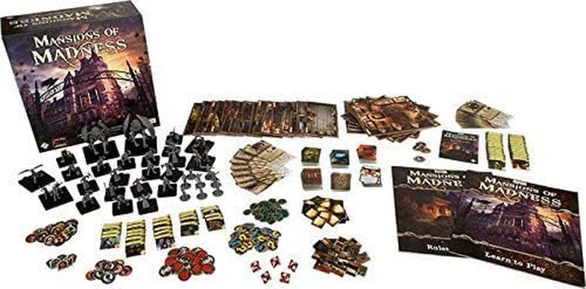 | Mansions of Madness Second Edition | Board Game | Ages 14+ | 1-5 Players | 120-180 Minute Playing Time