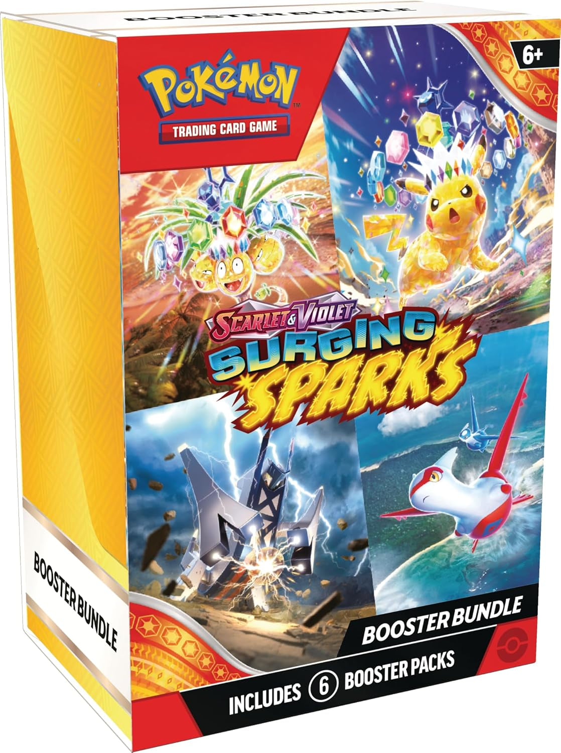 TCG: Scarlet & Violet—Surging Sparks Booster Bundle (6 Booster Packs)