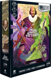 | Unmatched: Slings and Arrows | Board Game | Ages 9+ | 2-4 Players | 30+ Minutes Playing Time