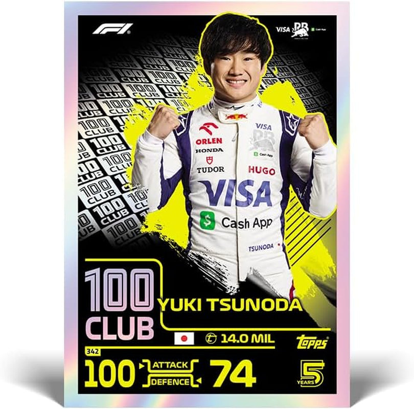 Turbo Attax Formula 1 2024 - Eco Mega Multipack (Reduced Packaging Version) - 39 Turbo Attax Cards plus 2 Limited Edition Cards.