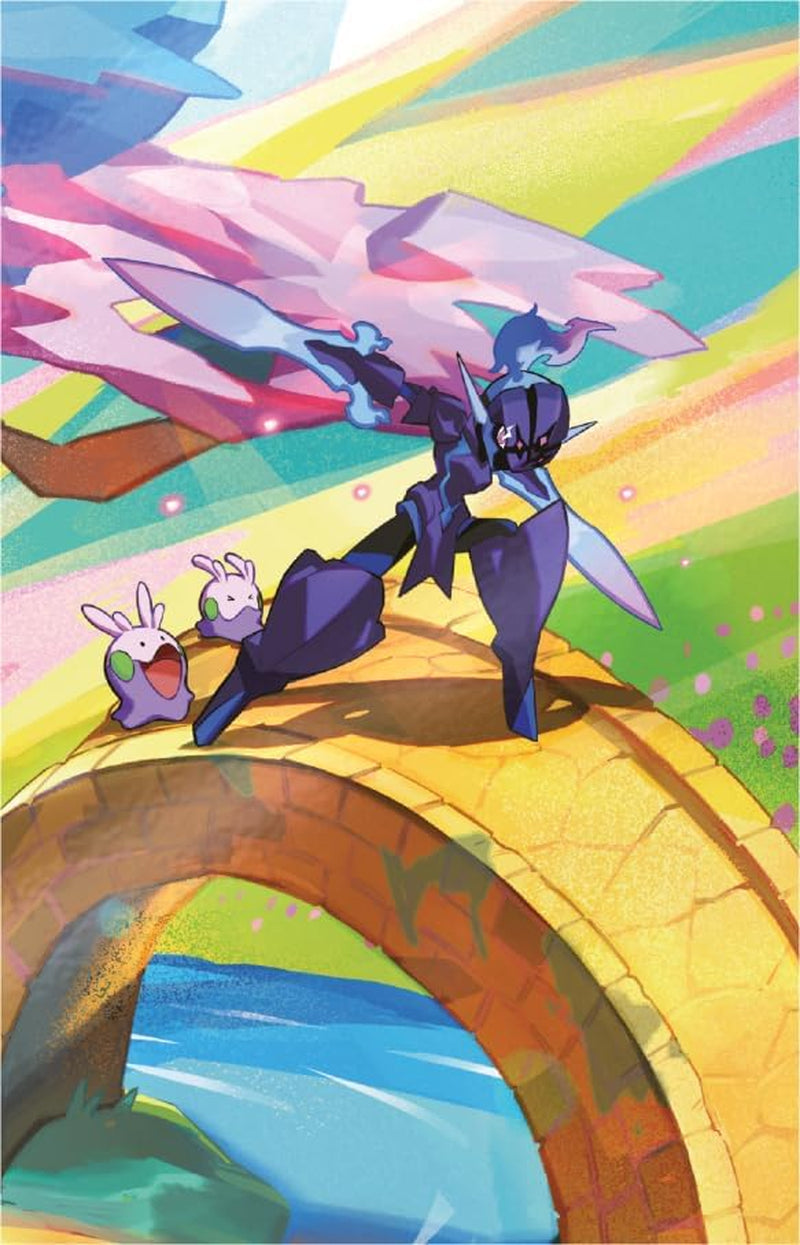 TCG: Vibrant Paldea Mini Tin – Ceruledge & Goomy (2 Booster Packs, 1 Sticker Sheet)