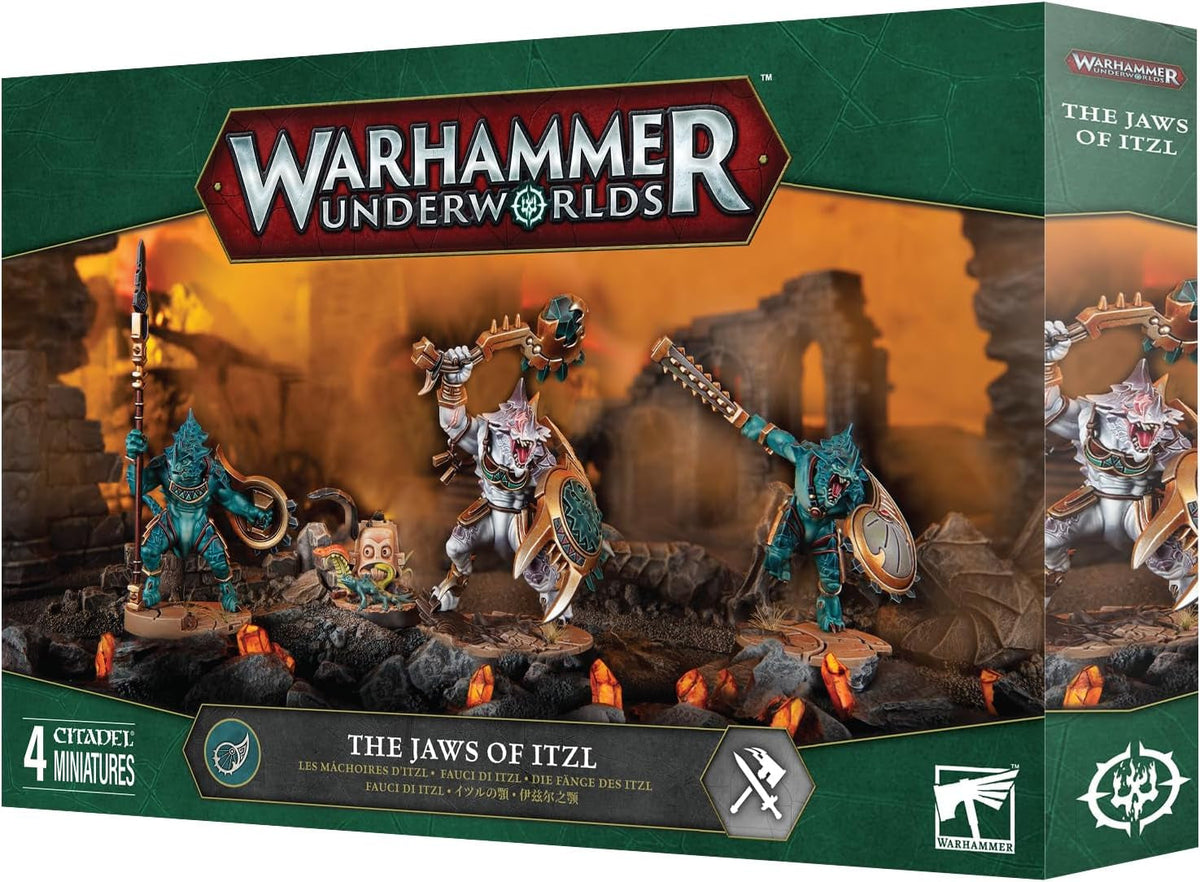 '- Warhammer Underworlds: the Jaws of Itzl (Seraphon Warband)
