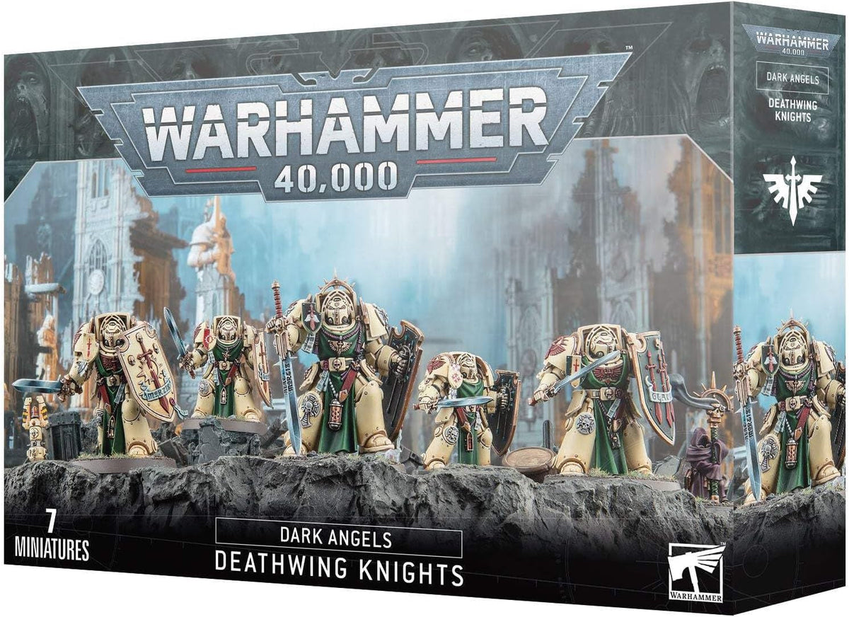 Games Workshop -  40,000 - Dark Angels: Deathwing Knights, Black