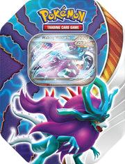 TCG: Paradox Clash Tin - Walking Wake Ex (1 Foil Promo Card & 4  TCG Booster Packs)
