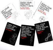 Drinking Game Cards for Adult Partys Funny Partner Card 50PCS Date Night Ideas Cards for Couple