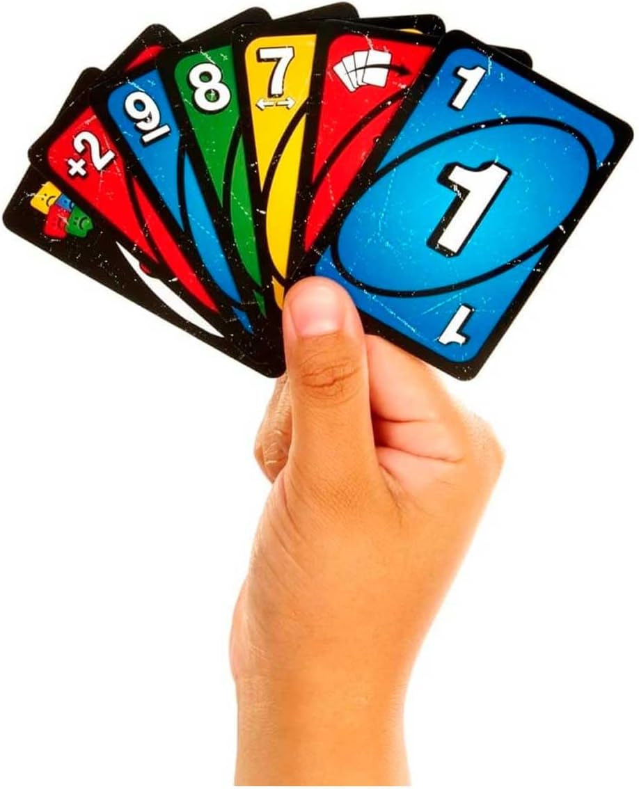 UNO Show ?Em No Mercy Card Game for Kids, Adults & Family Parties and Travel with Extra Cards, Special Rules and Tougher Penalties., HWV18