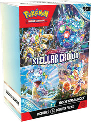 TCG: Scarlet & Violet—Stellar Crown Booster Bundle (6 Booster Packs)