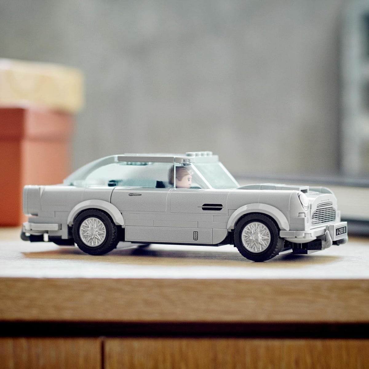 76911 Speed Champions 007 Aston Martin DB5 James Bond Replica Toy Car Model Kit Kids with Minifigure, No Time to Die Movie Collectible Set