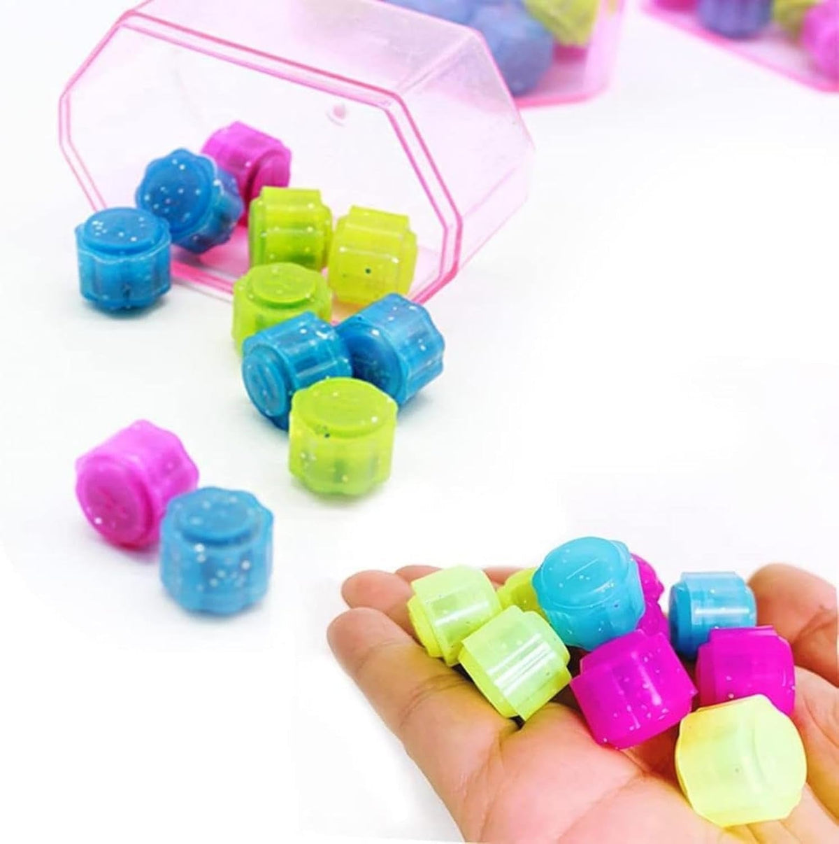 Gonggi Korean Game - 12 Pieces Traditional Gonggi Korean Game | Hand Eye Coordination Training Toy | Stone Catching Game | Classic Gonggi Jack Stone Pebbles for Family Fun
