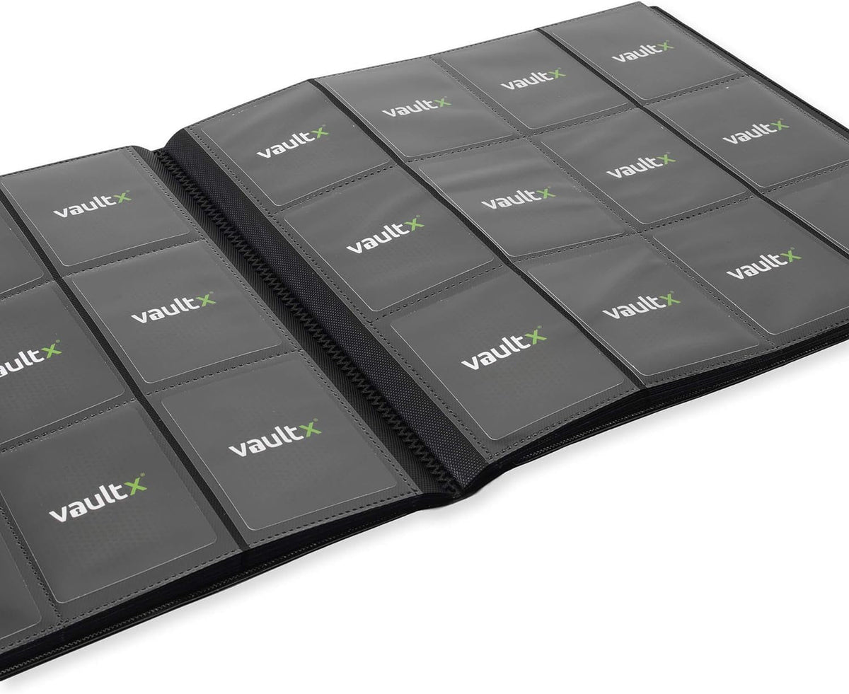 Binder - 12 Pocket Trading Card Album Folder - 480 Side Loading Pocket Binder for TCG