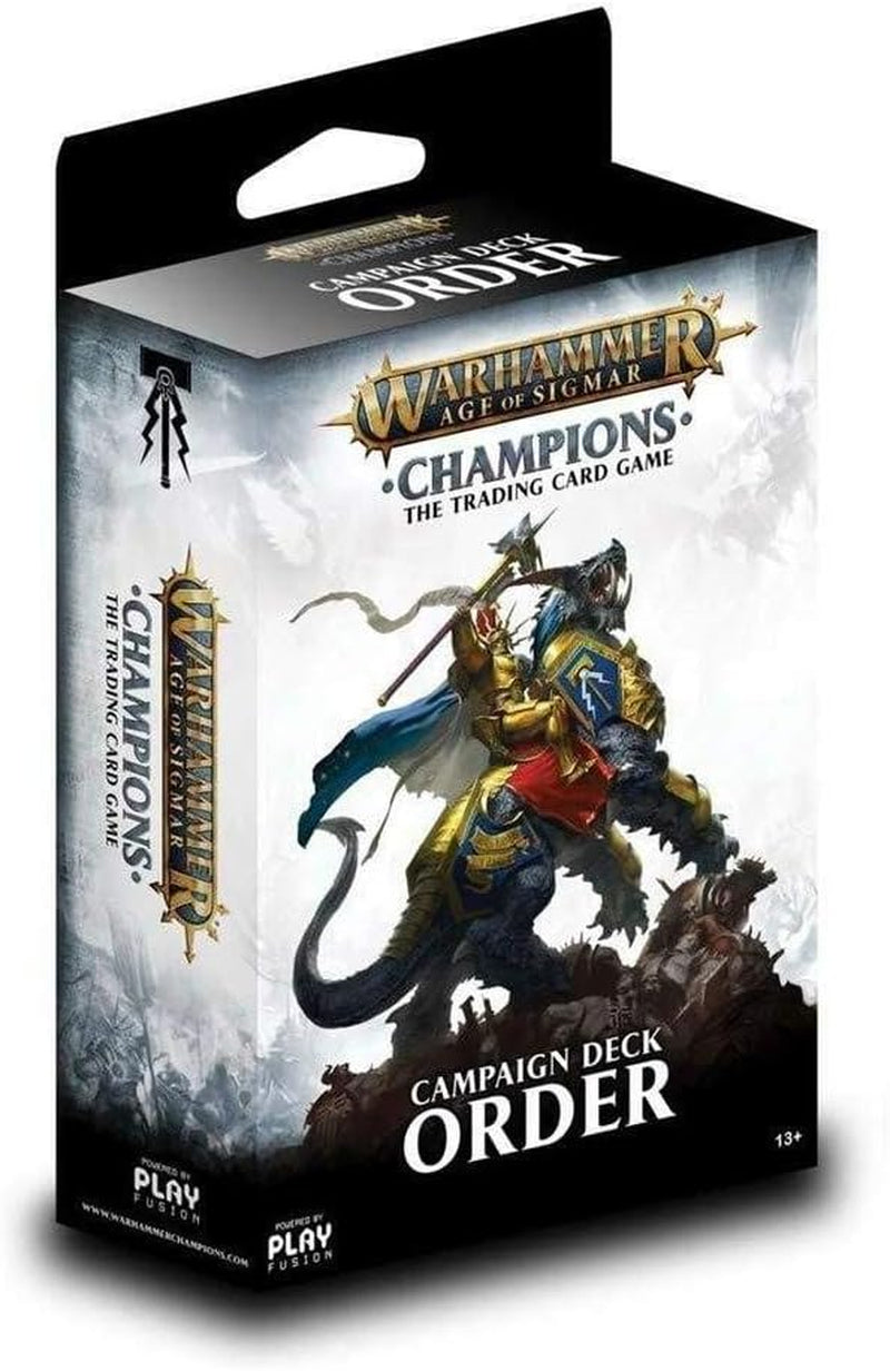 Play Fusion Warhammer Age of Sigmar - Champions - the Trading Card Game - Campaign Deck - Order
