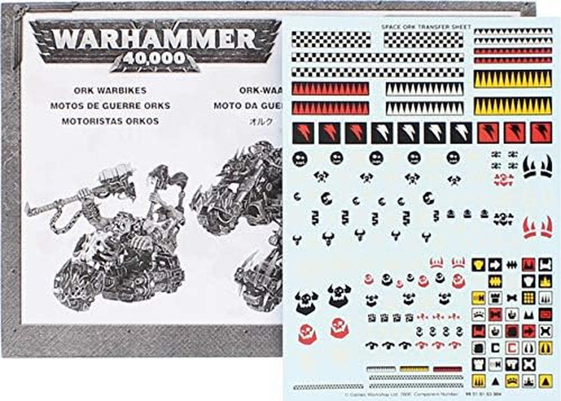 Warhammer 40K - Ork Warbiker Mob