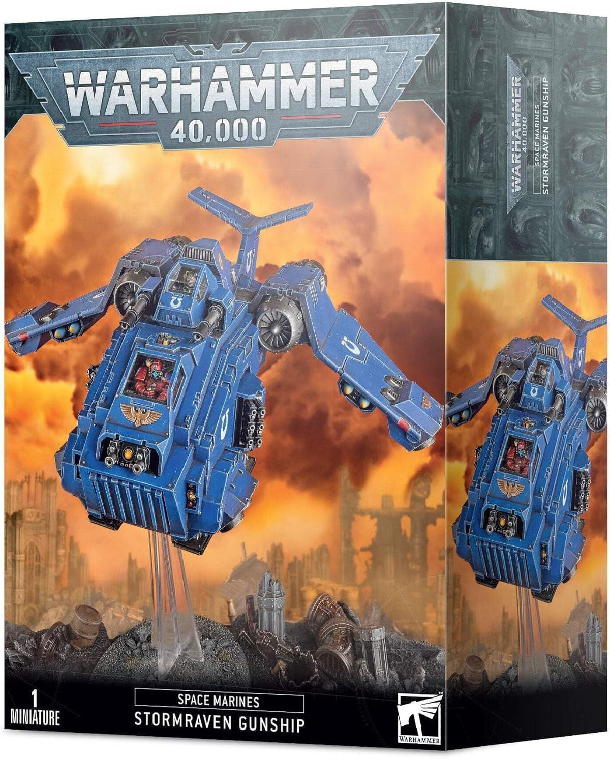 Warhammer+40K+-+Space+Marine+Escortor+Stormraven