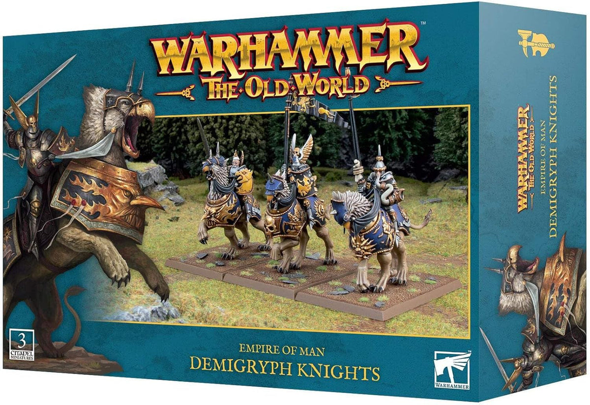 '- Warhammer - the Old World - Empire of Man: Demigryph Knights