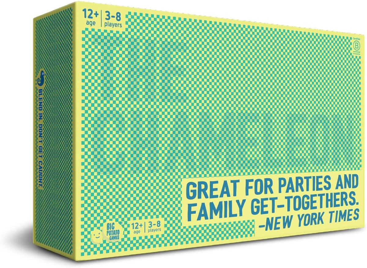 The Chameleon: Find the Traitor | Award-Winning Board Game for Families & Friends for 3-8 Players